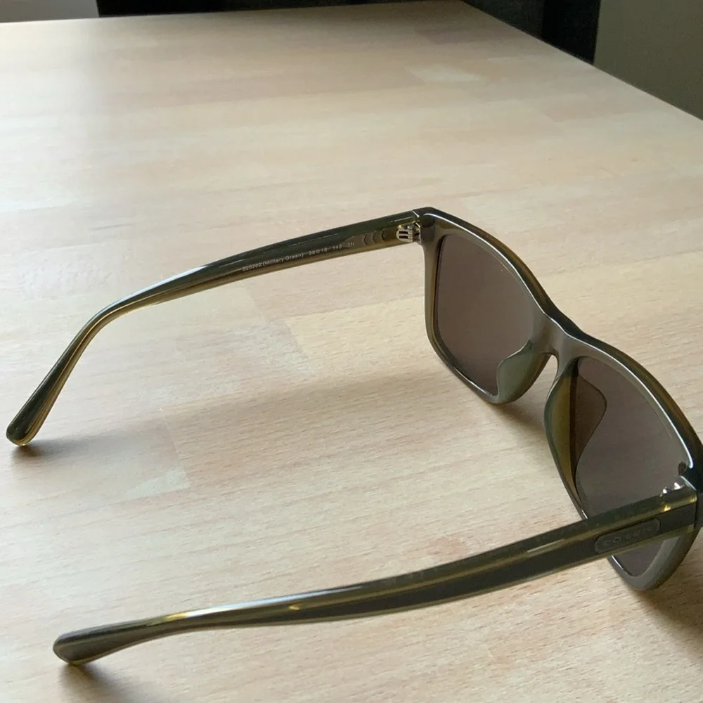 Coach HC8359U CD455 Military Green 520382 Men’s Square Sunglasses w/ Case